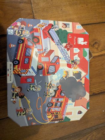 Puzzle pompier 24 pieces