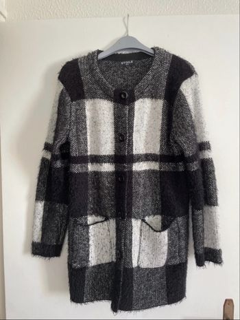 Veste noir et blanc / gris 