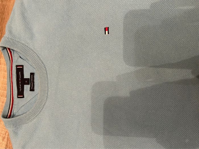 Pull homme Tommy Hilfiger bleu clair - photo numéro 8