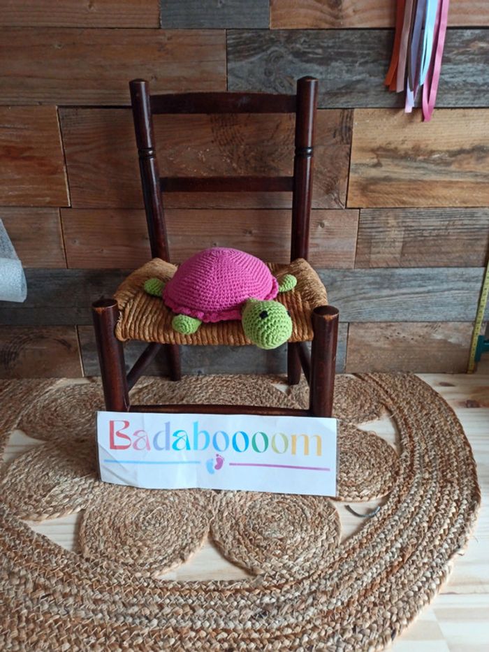 Peluche Tortue tricot tbe