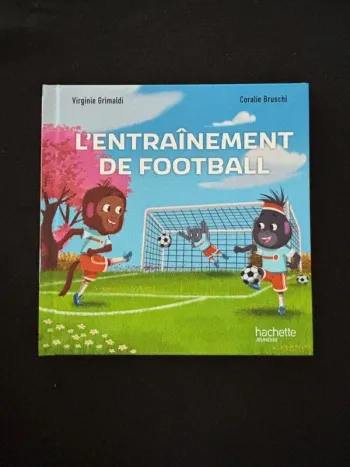 Livre L’entraînement de football - Neuf