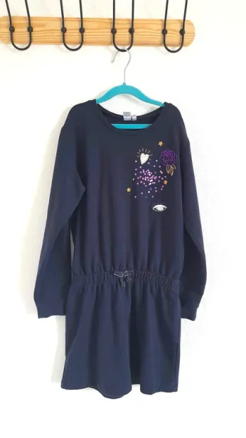 Robe Pull bleu marine Z kids taille 10 ans