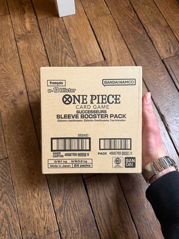 Case scellée de blisters one piece op13 - Successeurs 