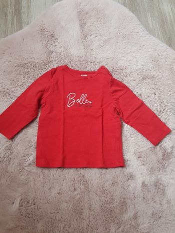 Haut manches longues fille 9 mois