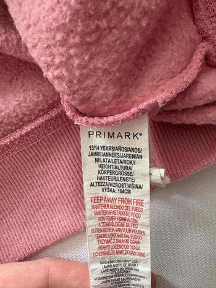 Pull rose à motif licorne argenté - Primark - 13/14 ans - photo numéro 4