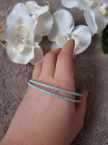 Lot de 2 bracelets jonc rigide