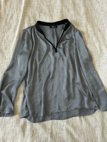 Blouse One Step - Taille 40 Gris noir