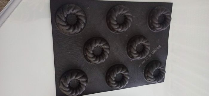 Moule 8 couronnes torsadees Demarle flexipan - photo numéro 2