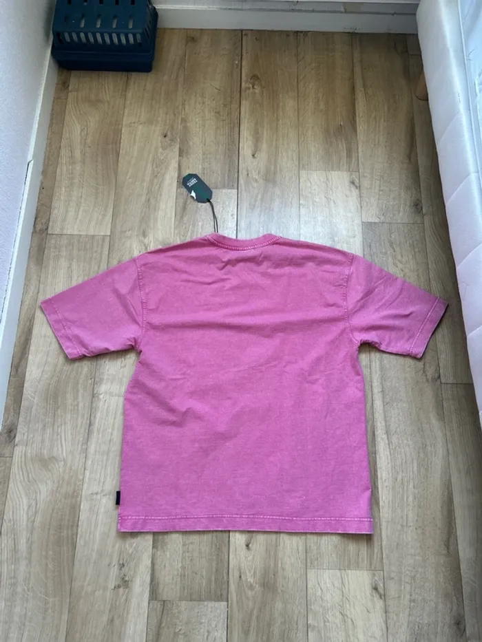 T-shirt over size Teddy Smith rose only good vibes M - photo numéro 3