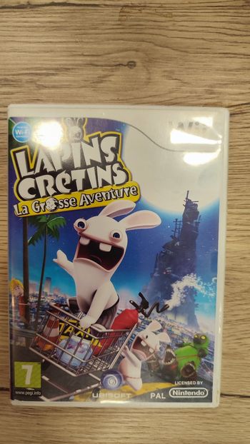 Lapins crétins la grosse aventure wii