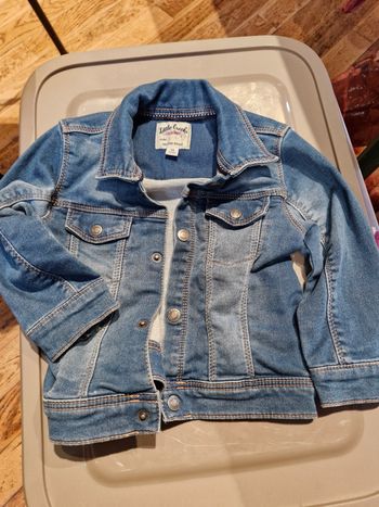 Veste en jeans fille