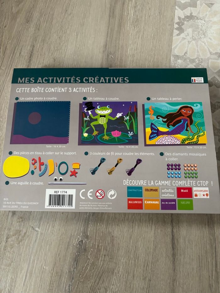 Coffret activités créatives à partir de 6 ans - photo numéro 2