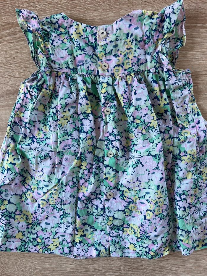 Jolie robe liberty Jacadi 6 mois TBE - photo numéro 4