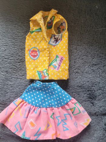 Tenue barbie calufornia dream 1987.