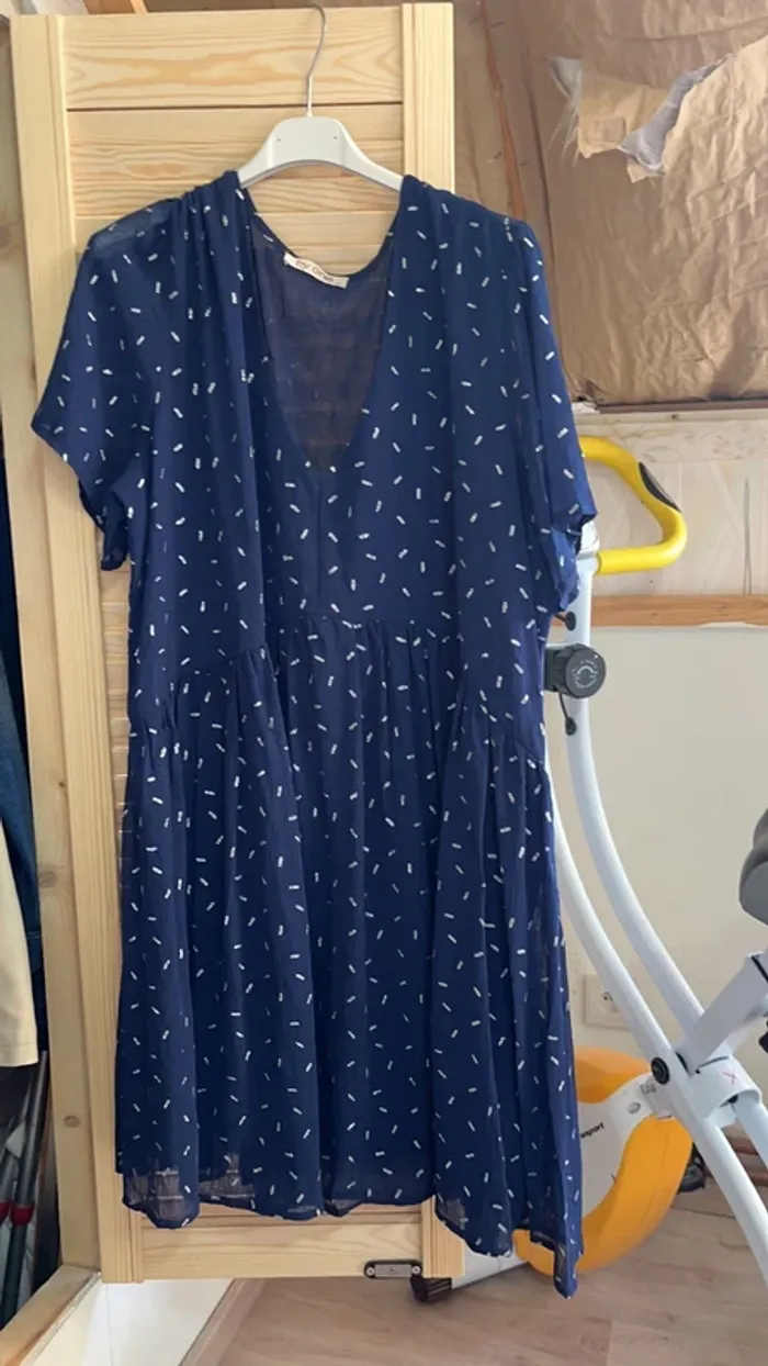 Robe bleu