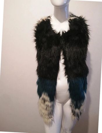 vestes sans manche Cristina noir taille M