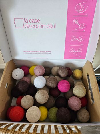 Lot de boules La case de cousin Paul
