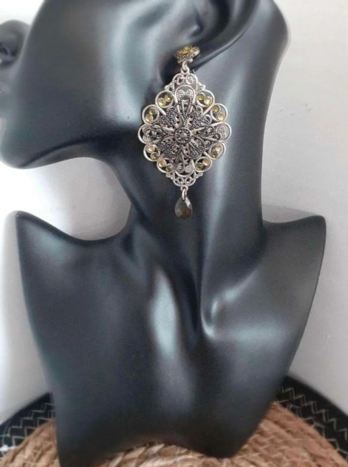 Boucles  D'oreilles  n°206 - photo numéro 2