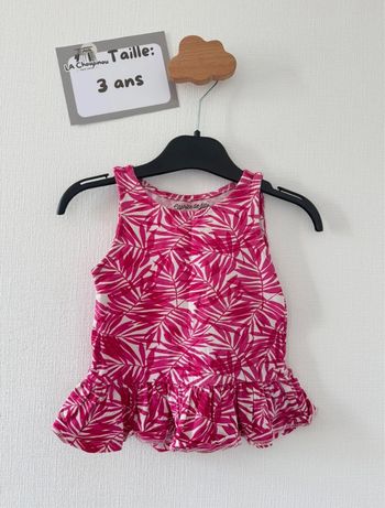 Top rose - taille 3 ans 🌸