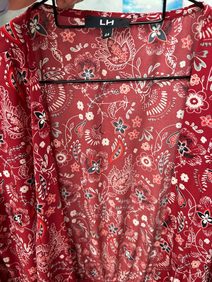 Robe portefeuille mi-longue - photo numéro 7