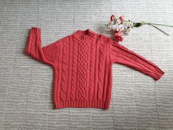 Pull col cheminée 52% laine