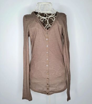 T-shirt marron sur express M