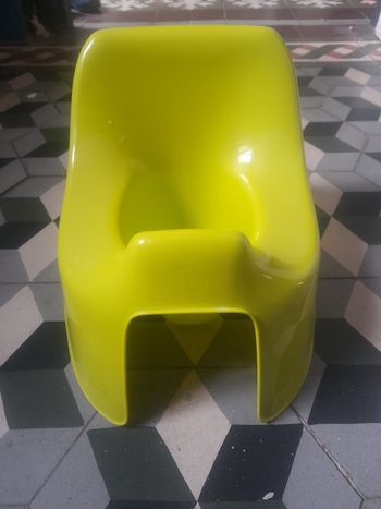 Pot toilettes bébé vert pomme