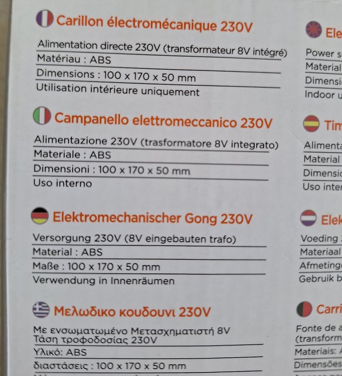 Carillon électromécanique mecabell 3250 - photo numéro 3