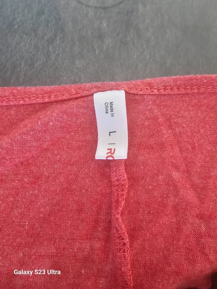 Blouse rouge clair rosegal L - photo numéro 2