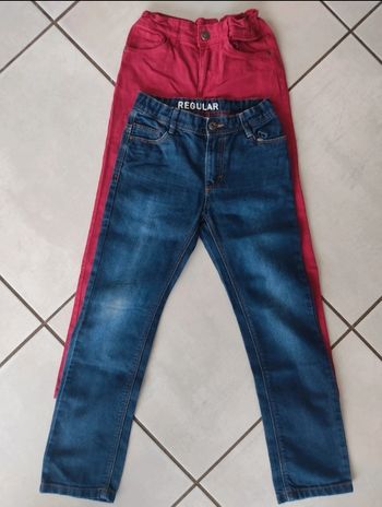 Lot de 2 jeans 10 ans