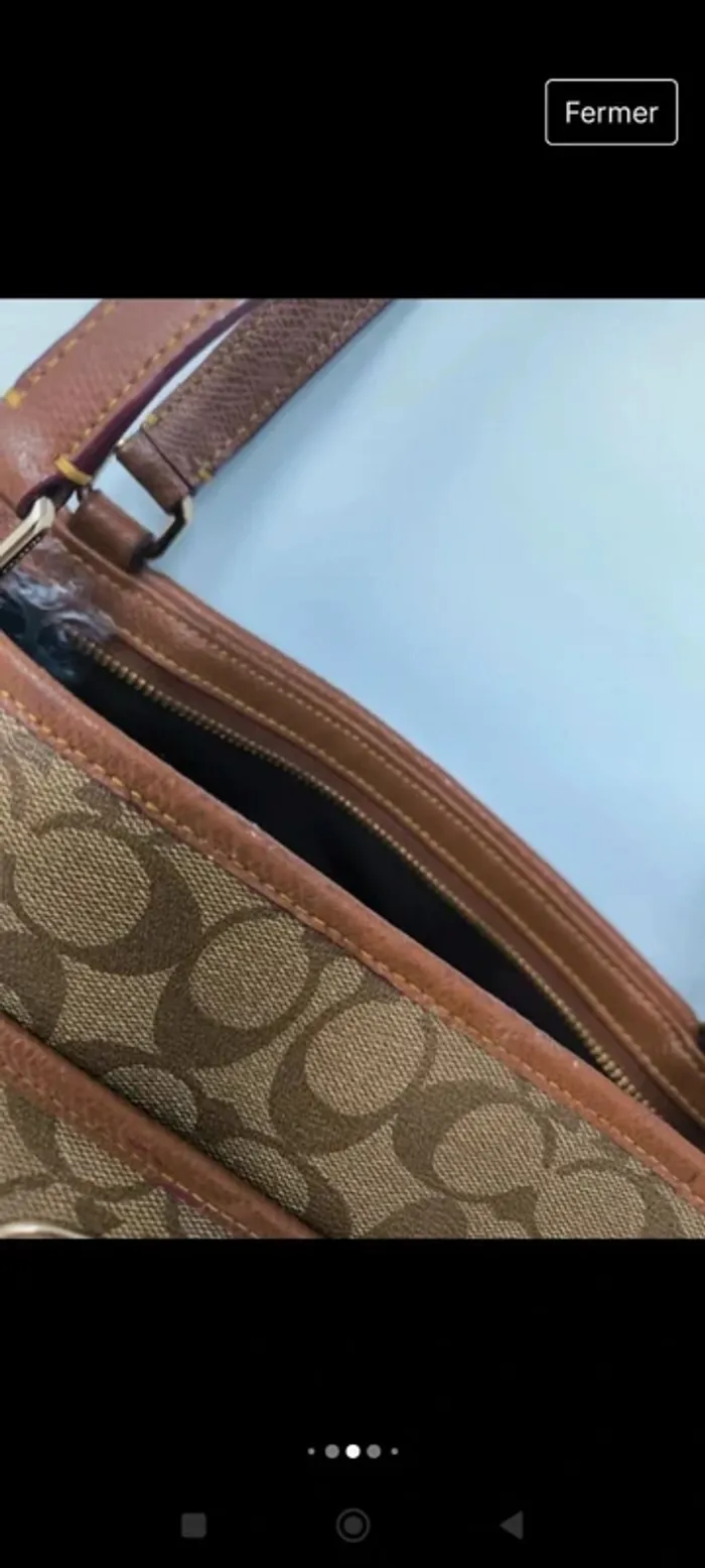 Sac Coach Vintage - photo numéro 5