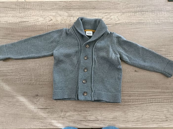 Lot de 2 gilets/vestes à boutons 24 mois - photo numéro 2