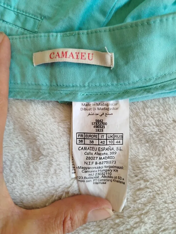 Pantalon 7/8 Camaïeu taille 38 - photo numéro 3