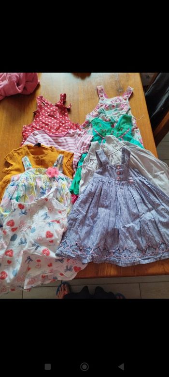 Lot vêtements été fille 18 mois