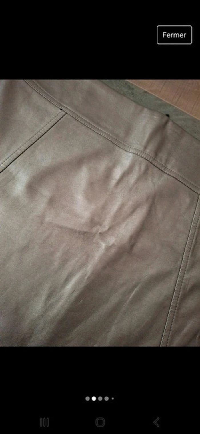 Mini jupe doré 💛 - photo numéro 4