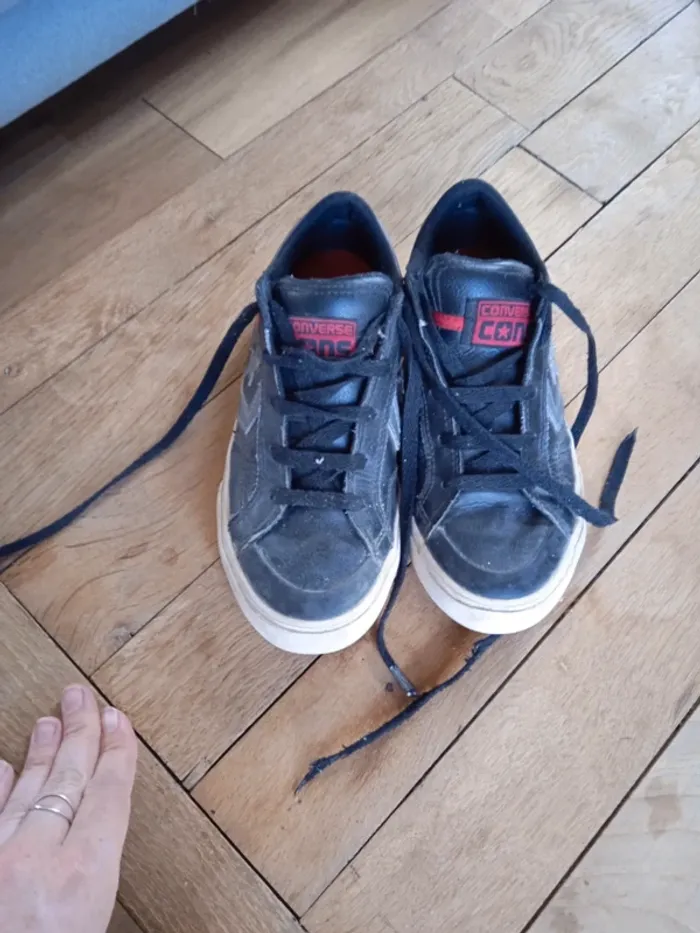 Converse en cuir