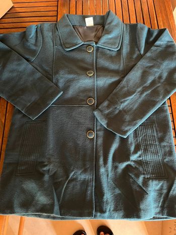 Manteau laine mélangée