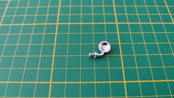 Rétroviseur droit chromé référence 30641037 pièce détachée Playmobil #E17