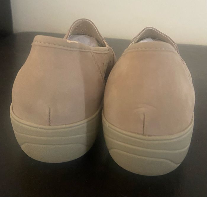 Mocassins en cuir »Longo »beiges - photo numéro 4
