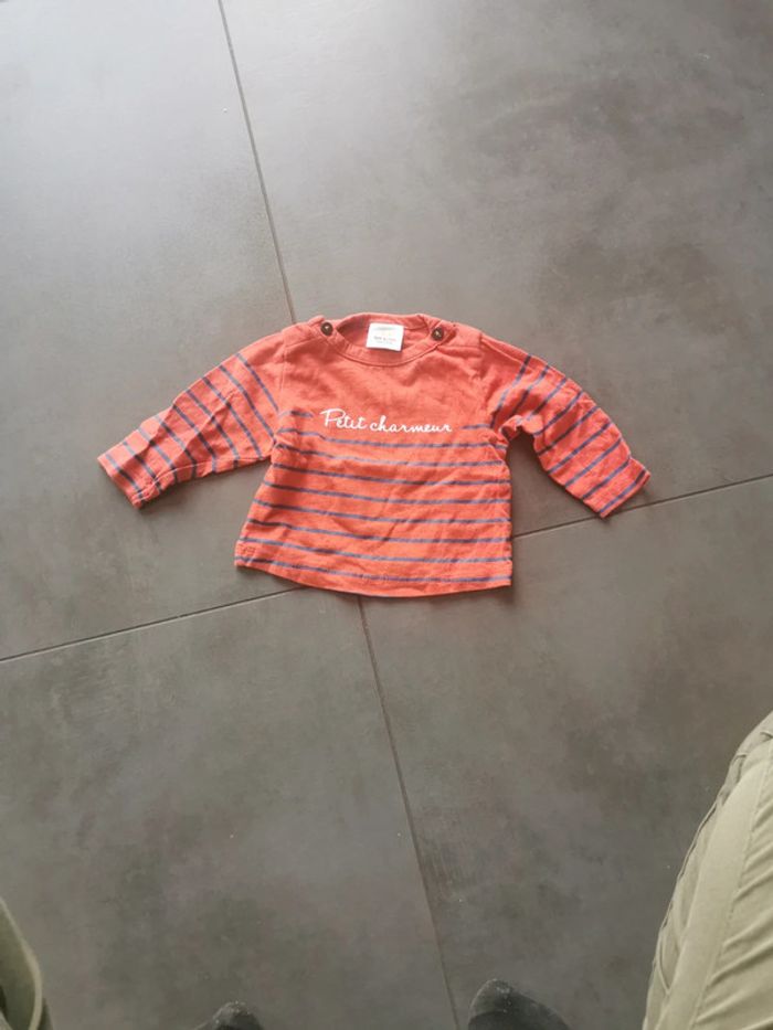Tee-shirt manches longues TAO 3 mois