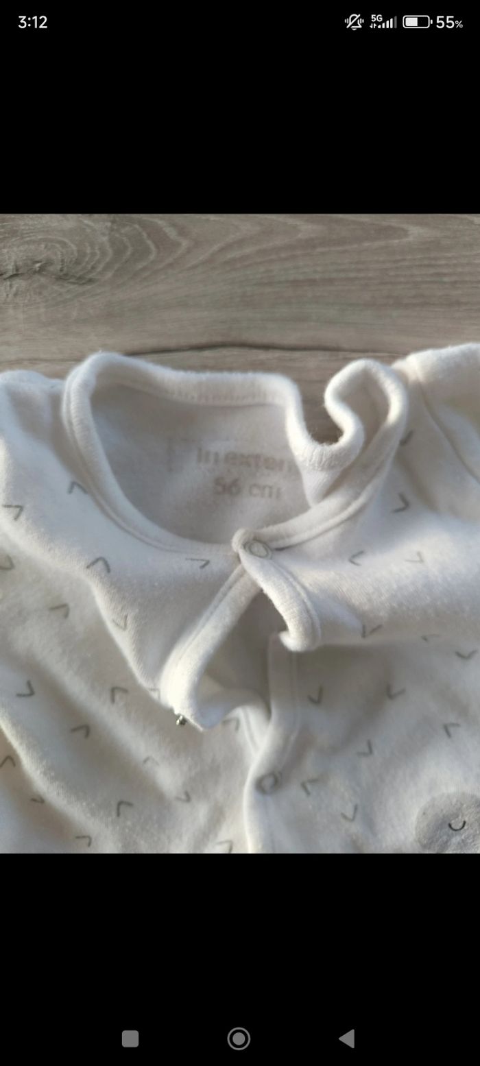 Pyjama taille 1 mois - photo numéro 3