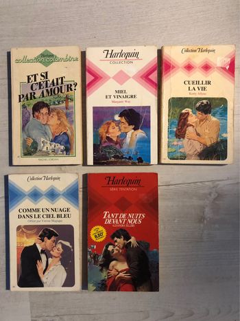 Livres: collection « harlequin » TBE