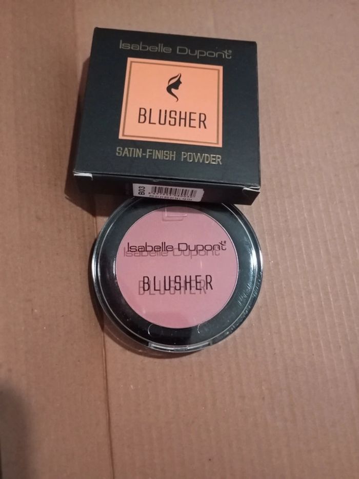 Fard à joue blusher Isabelle Dupont certains finish b03 onikha
