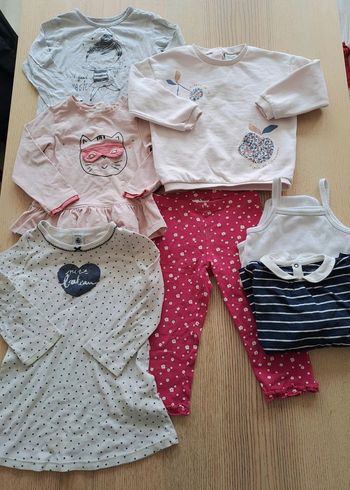 Lot vêtements printemps été bébé fille 36 mois