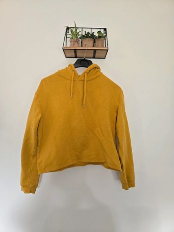 Sweat à capuche moutarde Pimkie Taille S