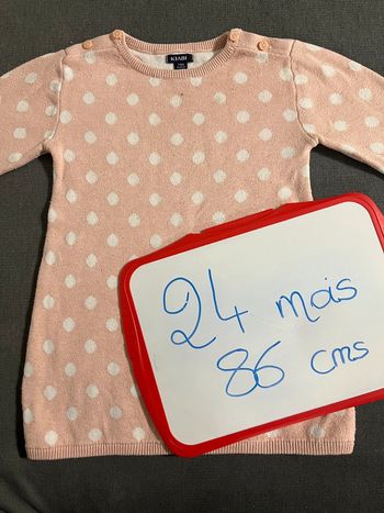 Robe pull Kiabi 24 mois