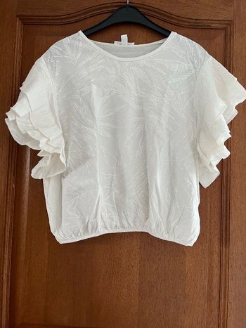 Blouse Jennyfer couleur écrue taille M