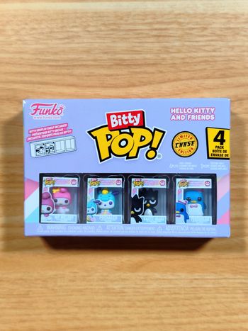 Pack 4 Funko Bitty Pop! Hello Kitty & Friends (Inclus CHASE)