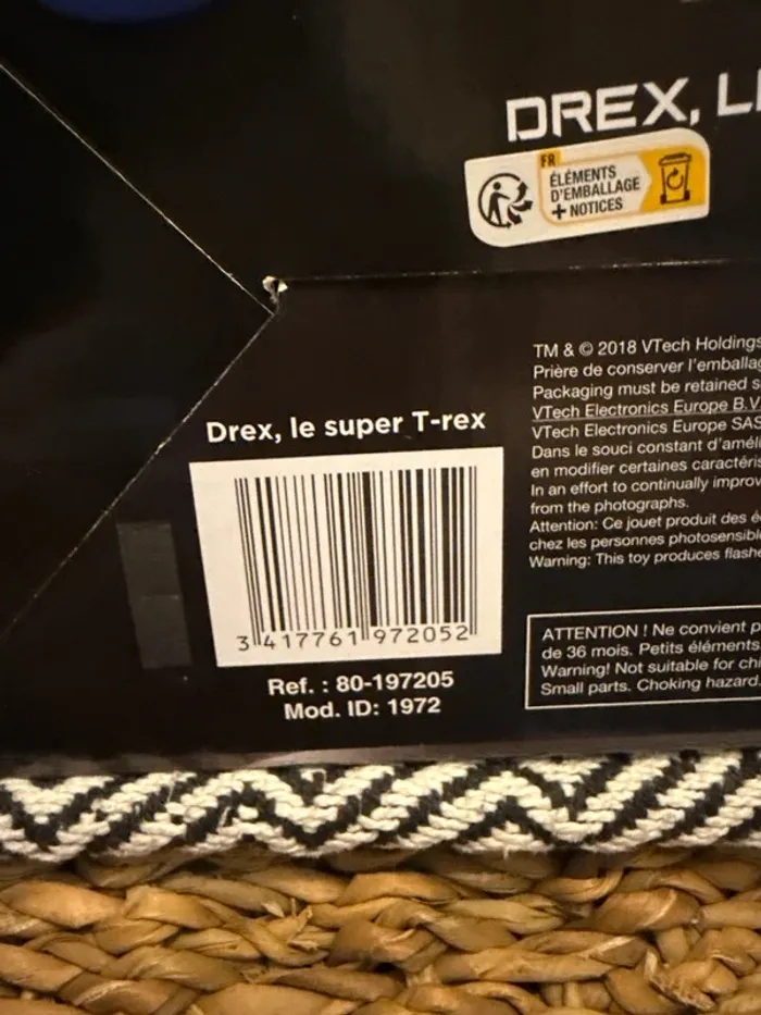 VTech - Switch & Go Dinos, Dinosaure Sonore Drex, Le Super T-Rex - photo numéro 3