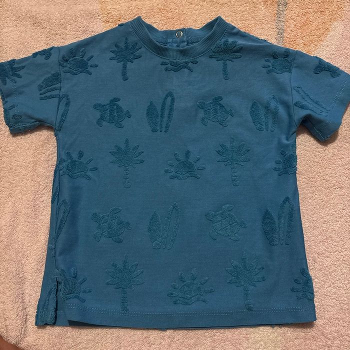 T-shirt bleu - photo numéro 2